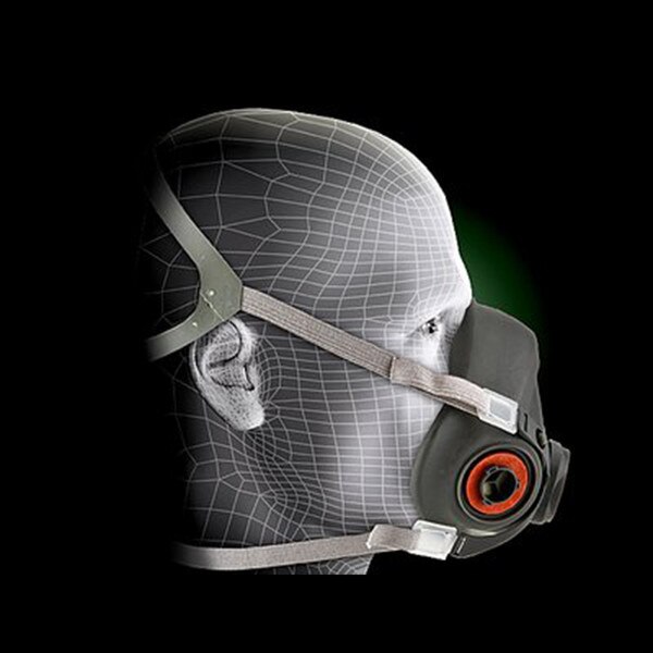 Image of 3M Half Facepiece Reusable Respirator 6300/07026(AAD)